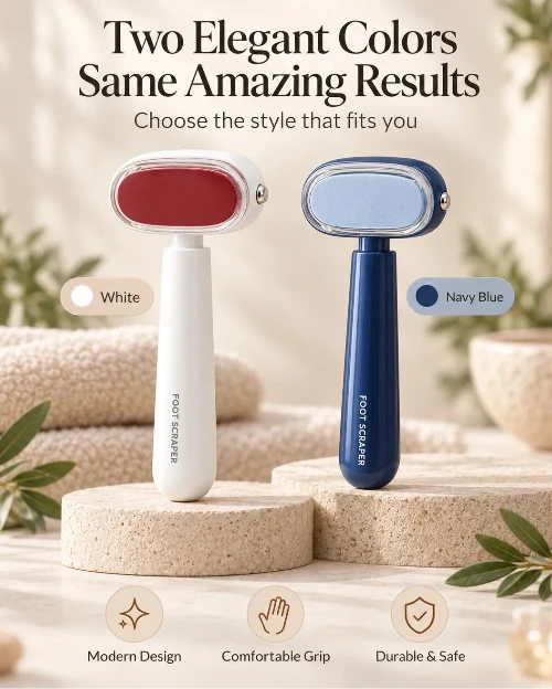 The Heel Eraser - Guarded Callus Peeler At Home