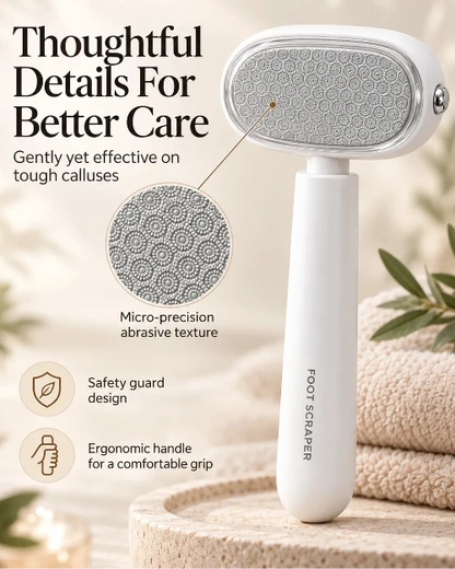 The Heel Eraser - Guarded Callus Peeler At Home